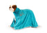 Dry Dude Turquoise Handtuch für Hunde und Katzen